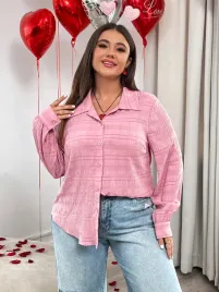 koszula-damska-luzna-rozowa-casual-shein-4xl-48