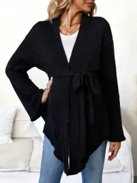 kardigan-ciazowy-z-paskiem-rozszerzane-rekawy-czarny-casual-shein-xl-42