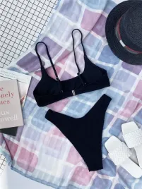 stroj-kapielowowy-bikini-teksturowany-czarny-stringi-shein-s