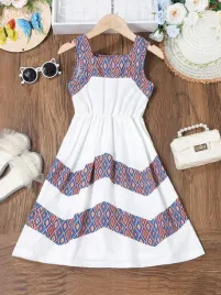 sukienka-dziewczeca-w-geometryczny-wzor-rozkloszowana-midi-casual-shein-122