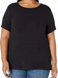 t-shirt-damski-luzny-prosty-basic-czarny-casual-shein-xxl-44