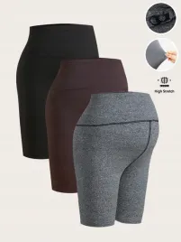 legginsy-ciazowe-krotkie-3-pak-czarne-szare-brazowe-casual-shein-xxl