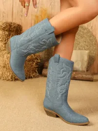 kowbojki-damskie-jeansowe-niebieskie-na-niskim-haftowane-shein-36-5