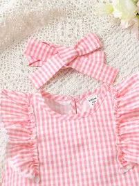 komplet-niemowlecy-w-kratke-bluzka-spodenki-z-kokardka-casual-shein-86