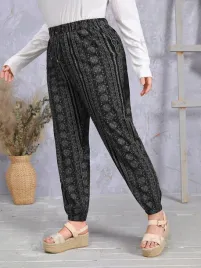 spodnie-zwezane-paisley-czarno-biale-casual-emery-rose-4xl-48