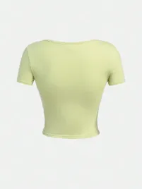 top-dziewczecy-bawelniany-marszczony-z-koronka-limonkowy-casual-shein-162