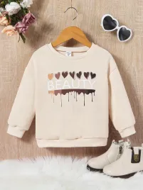 bluza-dziewczeca-ze-sloganem-bezowa-casual-shein-98-104