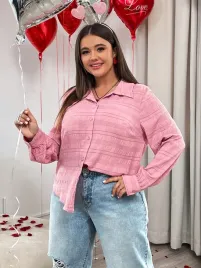 koszula-damska-luzna-rozowa-casual-shein-4xl-48
