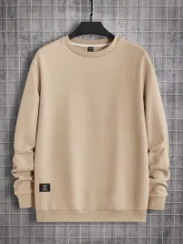 bluza-meska-basic-luzna-prosta-bezowa-casual-shein-s