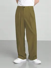 spodnie-meskie-garniturowe-eleganckie-proste-khaki-casual-shein-s