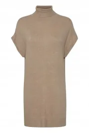 sweter-ponczo-z-wiskozy-z-golfem-luzny-khaki-casual-b-young-xl
