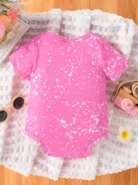 body-niemowlece-ze-sloganem-rozowe-casual-shein-74-80