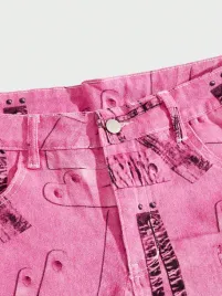 spodenki-jeansowe-meskie-z-nadrukiem-rozowe-casual-romwe-30