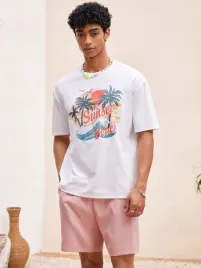 komplet-meski-letni-casual-t-shirt-z-nadrukiem-szorty-shein-xl