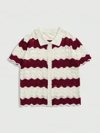 sweterek-meski-rozpinany-azurowy-z-krotkim-rekawem-casual-romwe-s