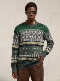 sweter-meski-prosty-z-motywem-geometrycznym-wielokolorowy-casual-shein-xl