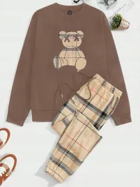dres-meski-komplet-teddy-casual-bluza-z-nadrukiem-spodnie-kratka-shein-m