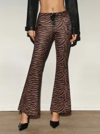 spodnie-dzwony-sexy-z-niskim-stanem-polyskujace-zebra-m-38