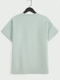 t-shirt-meski-prosty-mietowy-casual-shein-l