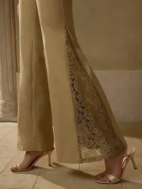 spodnie-eleganckie-dzwony-z-koronkowym-panelem-khaki-premium-motf-m-38