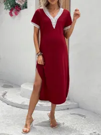 sukienka-ciazowa-midi-z-kontrastowa-koronka-burgundowa-casual-shein-xl-42