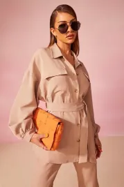 kurtka-shacket-z-paskiem-bezowa-casual-boohoo-xl-42