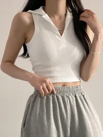 top-crop-prazkowany-dopasowany-bialy-casual-dazy-s-36