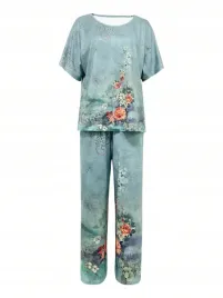 komplet-damski-dwuczesciowy-luzny-w-kwiaty-zielony-casual-emery-rose-s-36