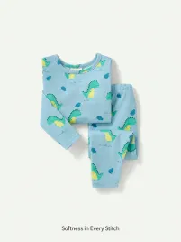 pizama-chlopieca-bawelniana-z-nadrukiem-w-dinozaury-cozy-cub-86