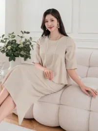 komplet-elegancki-bezowy-bluzka-spodnica-midi-dazy-xs-34