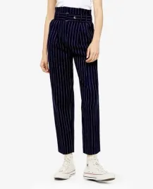 topshop-spodnie-eleganckie-paperbag-w-paski-xl-42