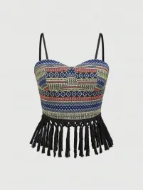 top-crop-boho-na-ramiaczkach-z-fredzlami-motyw-geometryczny-romwe-xs-34