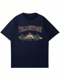 t-shirt-meski-luzny-z-nadrukiem-yellowstone-granatowy-casual-shein-m