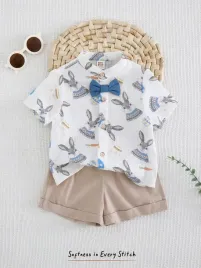 komplet-chlopiecy-letni-bawelniany-casual-koszula-ze-spodenkami-cozy-98