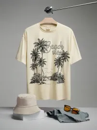 t-shirt-meski-luzny-z-nadrukiem-bezowy-casual-shein-xl