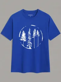 t-shirt-meski-basic-z-nadrukiem-niebieski-casual-shein-xl