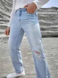 jeansy-meskie-z-dziurami-zwezane-jasnoniebieskie-casual-shein-m