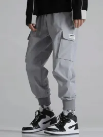 spodnie-meskie-z-kieszeniami-cargo-szare-xs
