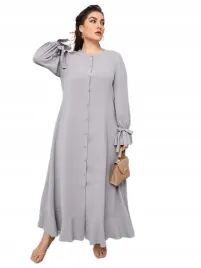 sukienka-casual-z-guzikami-i-falbana-maxi-xl-42