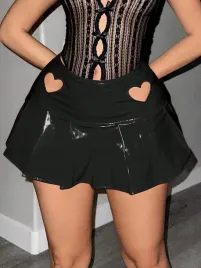 spodniczka-mini-sexy-lateksowa-plisowana-czarna-shein-xs-34