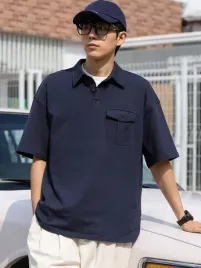 koszulka-polo-meska-bawelniana-granatowa-casual-dazy-l