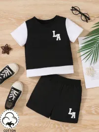 komplet-chlopiecy-letni-z-nadrukiem-casual-t-shirt-spodenki-shein-86
