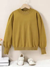 sweterek-dziewczecy-dzianinowy-ze-stojka-oliwkowa-casual-shein-134