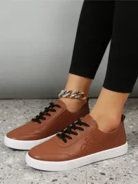 buty-damskie-sneakersy-skorzane-sznurowane-brazowe-casual-shein-eur-40