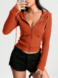 bluza-damska-kangurka-prazkowana-z-kapturem-rdzawa-casual-shein-l-40