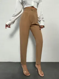 spodnie-eleganckie-wizytowe-zwezane-z-wysokim-stanem-bezowe-shein-s
