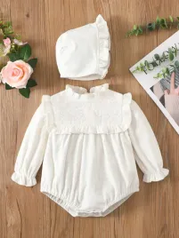 body-niemowlece-sztruksowe-z-czapka-biale-casual-shein-74
