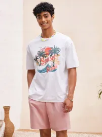 komplet-meski-letni-casual-t-shirt-z-nadrukiem-szorty-shein-xxl