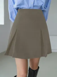 spodnico-spodenki-eleganckie-z-wysokim-stanem-khaki-dazy-s-36
