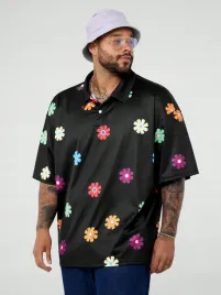 koszulka-polo-meska-w-kwiaty-czarna-casual-shein-3xl